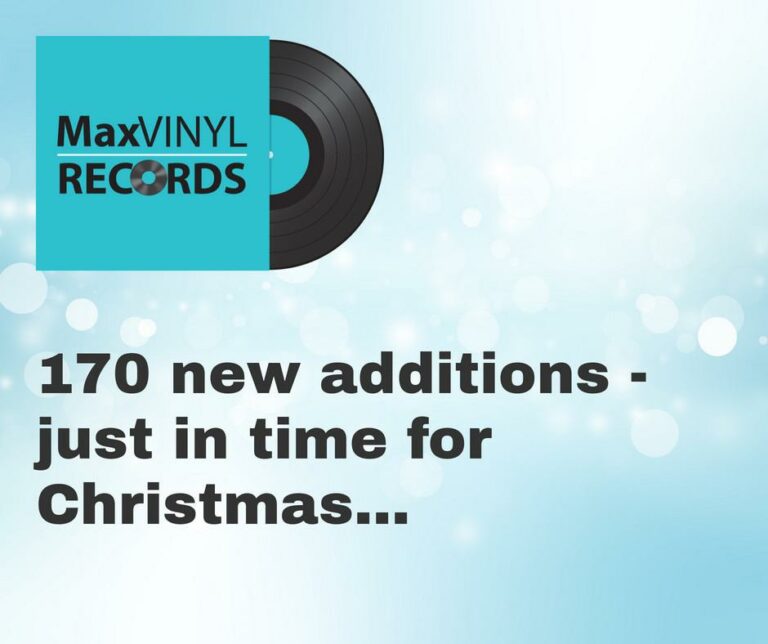 170 new vinyl records added
